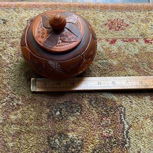 Hand Carved Wooden Bowl